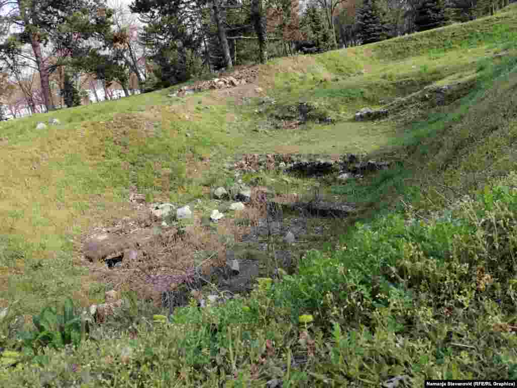 Pretpostavlja se da je rimsko utvrđenje nastalo u drugom veku i da je ovo jedna od antičkih ulica.