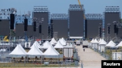 Pripreme za koncert na zagrebačkom Hipodromu trajale su danima, Zagreb, juli 2025.