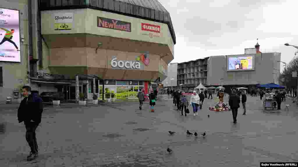 Pogled na banjalučki Trg Krajine.