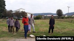 Relocation of the first group of migrants from the 'Bira' camp to "Lipa" camp in Bihać, Bosnia Herzegovina