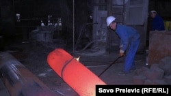 Ilustrativna fotografija, Željezara Nikšić, bez datuma.