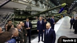 Владимир Путин посещает "Уралвагонзавод", 2024 год