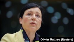 Архивска фотографија- Потпретседателката на Европската комисија Вера Јурова