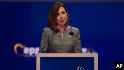 მოლდოვის პრეზიდენტი მაია სანდუ