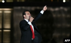 Gradonačelnik Istanbula Ekrem Imamoglu posle lokalnih izbora u Turskoj, 31. mart 2024.