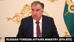 Tajik President Emomali Rahmon (file photo)