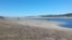 Обмелевшее Симферопольское водохранилище, июнь 2020 года