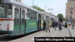 Stație de tramvai din Iași