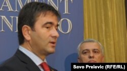 Nebojša Medojević i Andrija Mandić