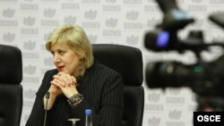 Претставничката за слобода на медиуми на ОБСЕ, Дуња Мијатовиќ.