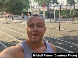 Михаил Петров в Берлине, после освобождения.