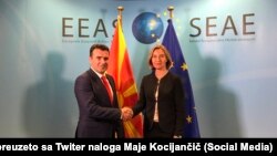 Zoran Zaev i Federika Mogerini