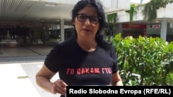 Даница Павловска, претседателка на Асоцијацијата на архитекти во заминување.