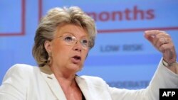 потпретседателката на Европската комисија Вивијен Рединг