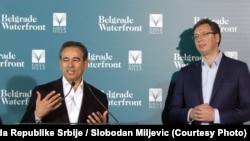 Mohamed Alabar i Aleksandar Vučić, Beograd, 15. april 2016.