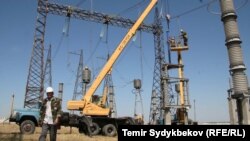Электроподстанция в Чуйской области.