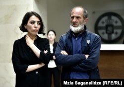 თამთა მიქელაძე მალხაზ მაჩალიკაშვილთან ერთად