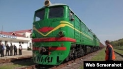 Primul tren care a plecat de la Rabnita, 26 aprilie 1012. Photo: pan.md