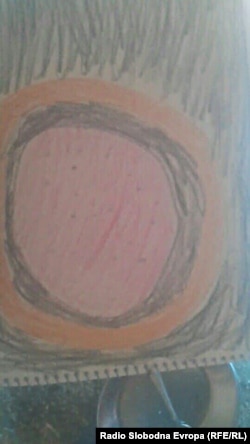 Sunčev sistem na crtežu djece u kampovima pod kontrolom kurdske administracije.