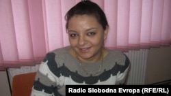 Сања Стојмановска , волонтер во Клубот на младите при Општинската организација на Црвениот крст во Куманово.