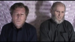Kevin King (left) and Tim Weeks were kidnapped by the Taliban in Kabul in August 2016.