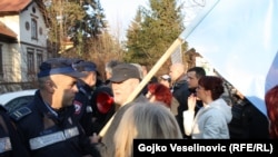 Protest sindikata protiv Zakona o radu u Banjoj Luci