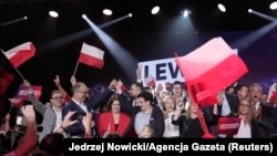 Lideri i poklonici poljske Ljevice