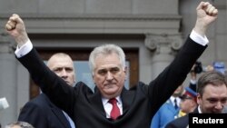 Tomislav Nikolić nakon pobede na predsedničkim izborima