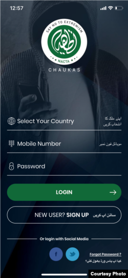 The app called Chukas -- Urdu for “alert” aims to help Pakistani citizens to report hate and extremist propaganda.