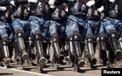 Парад казахстанских военнослужащих. Иллюстративное фото.