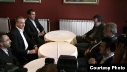 Архивска фотографија: Средба на лидерите на СДСМ и на ДПА, Бранко Црвенковски и Мендух Тачи.