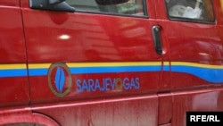 Vozilo Sarajevogasa, kantonalnog javnog komunalnog preduzeća (januar 2009.)