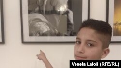 Abed Tadžik ispred svog rada