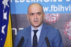 Goran Čerkez, pomoćnik federalnog ministra za zdravstvo i član kriznog štaba