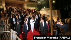 Primirea la Festivalul de la Cannes, în 2013, a actorului Alain Delon.