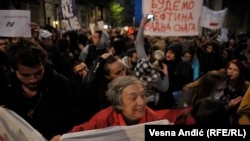 Protest u Beogradu, 6. aprila