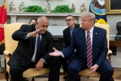 Donald Trump și Boiko Borisov în Cabinetul Oval, 25 noiembrie 2019