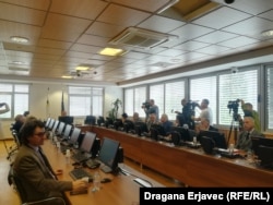 Sjednica VSTV na kojoj je podržan rad Milana Tegeltije