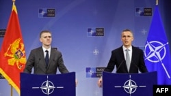 Brisel, crnogorski šef diplomatije Igor Lukšić i i generalni sekretar NATO-a Jens Stoltenberg