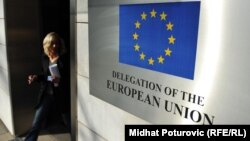 Ulaz u sjedište Delegacije EU u BiH, arhivska fotografija
