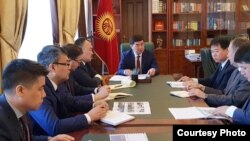 Совещание с участием Абылгазиева