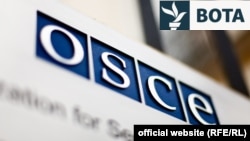 Logoja e OSBE-së. Fotografi ilustruese nga arkivi. 