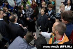 Srba Jovanović iz Refugee Aid Serbia u razgovoru sa nobelovkama