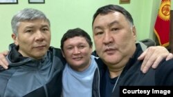 Слева направо: Максат Мамытканов, Сыймык Жапыкеев и Канат Хасанов.