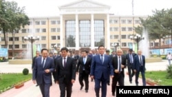 Кыргызскую делегацию возглавил первый вице-премьер-министр Мухаметкалый Абулгазиев