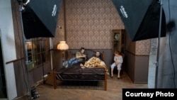 Кадри зі знімального майданчика (фото надане Михайлом Лук’яненком)