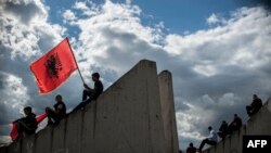 Погреб на Албанците убиени во Куманово.