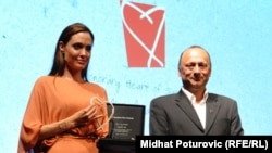 Angelina Jolie dobila je nagradu Srce Sarajeva