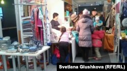 Ярмарка подарков к 8 Марта. Астана, 5 марта 2014 года.