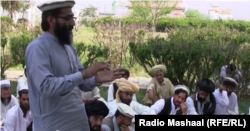 FILE: Dauar tribal leader in North Waziristan during a jirga or tribal assembly.